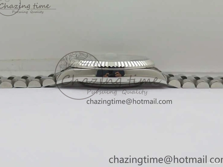 MiroTime 0421 WaterResistant Day Date 40 SS Bp Maker 1:1 Best Edition Tiffany Blue Roman Dial on SS Bracelet A 2549